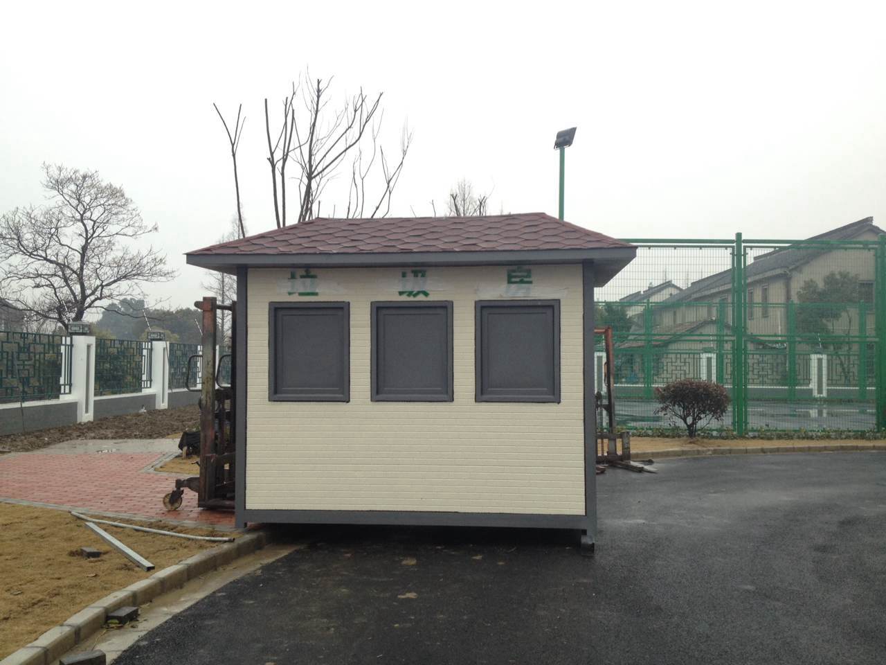 嘉定氣象站垃圾分類收集房