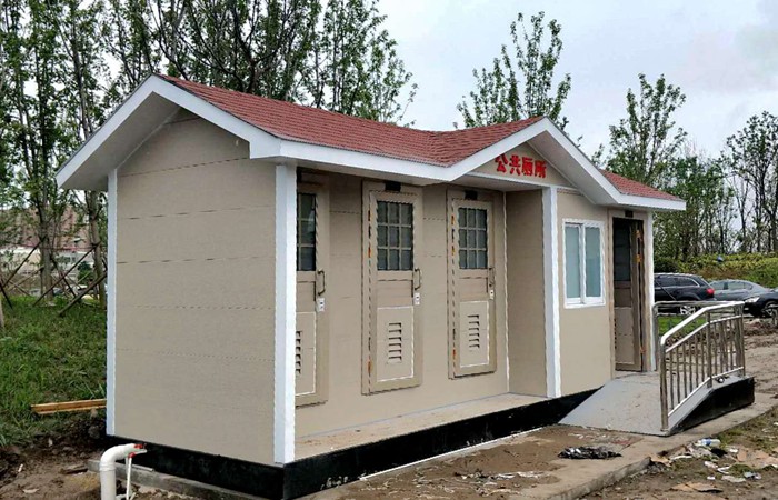 移動公廁金屬雕花板環保廁所