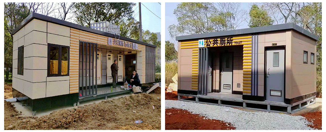 鋁塑板環(huán)保移動廁所